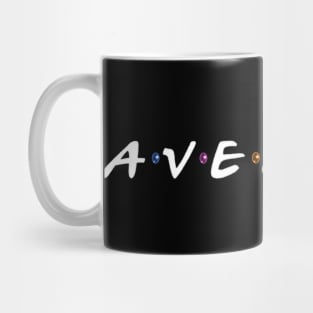 Avenged w/ White Text Mug